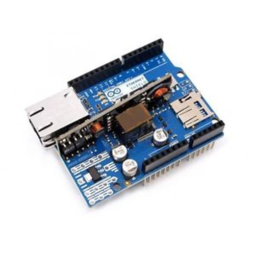 Arduino Ethernet Shield Rev3 Microcontroller Board w/ PoE (Power over Ethernet)