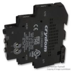 No. 47W5681 Crydom Drtl24B06R Ssr Time Delay 6A 280Vac Din Rail