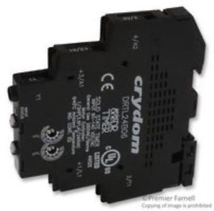 No. 47W5680 Crydom Drtl24B06 Ssr Time Delay 6A 280Vac Din Rail