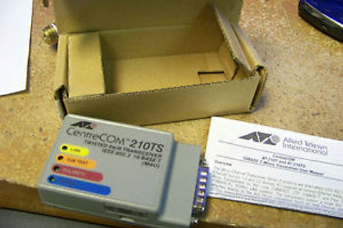 ALLIED TELESYN - AT-210TS-05D - 210TS-05 ETH TP MICRO XCVR W/4 LED SLIMLINE VER