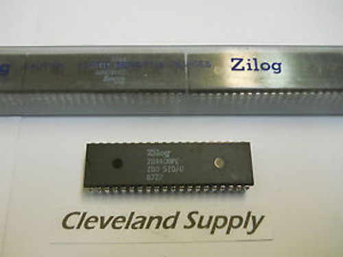 ZILOG Z8440BPE Z80 SI0/0 MICROCHIP 40P (SET OF 10) NEW CONDITION IN PACKAGE
