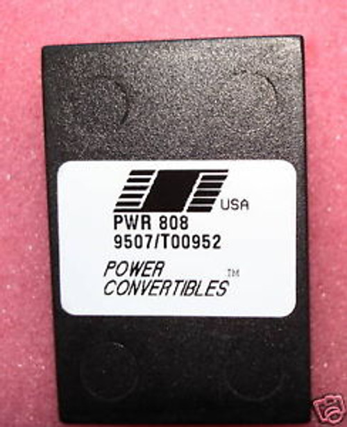 PWR 808 QTY 1 POWER CONVERTIBLES  PWR808