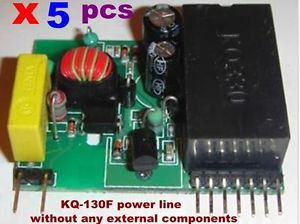 5pcsx KQ-130power line carrier module/distance without any external components