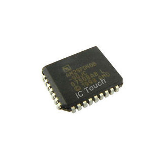 50pcs AM29F040B-90JC IC 4 Megabit (512 K x 8-Bit) CMOS 5.0 Volt AMD IC PLCC-32