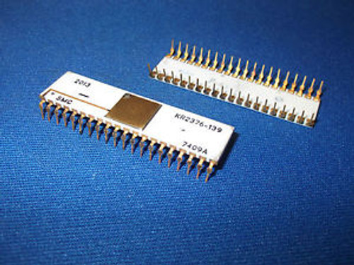 KR2376-139 KR2376 SMC Vintage LSI IC GOLD 40-Pin 1974 2376-139