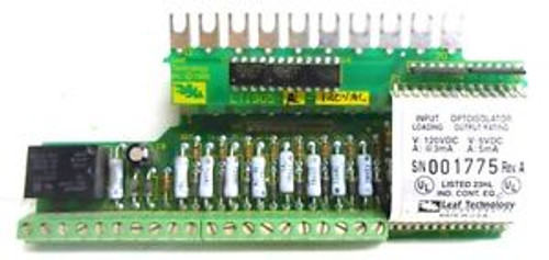 LEAF TECHNOLOGY PC BOARD OPTOISOLATOR, LT1305-R-120VAC