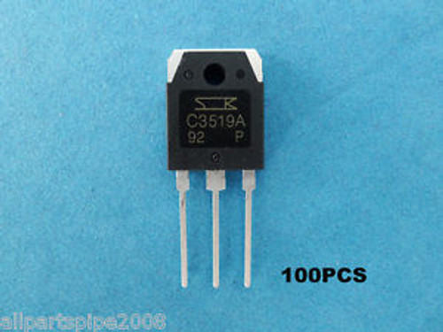 100pcs 2SC3519A high-power NPN silicon power transistor New
