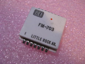 Qty 1 BEI Precision (KTI-BEI) FM-703 Hybrid IC Circuit Ceramic Case - NOS