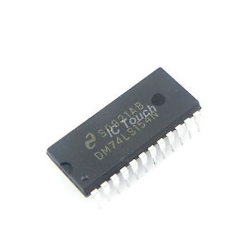 50pcs DM74LS154N IC 4-Line to 16-Line Decoders National Semiconductor IC PDIP-24