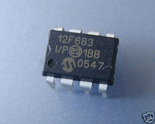100pcs Microchip PIC 12F683 I/P PIC12F683 DIP8 XBOX 360
