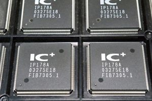 IP178A IC+ ICplus 8-port 10/100 Ethernet Integrated Switch PQFP-208 IC, 96pcs
