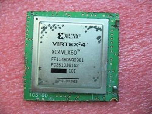 QTY 1x Xilinx VIRTEX-4 XC4VLX60 FF1148DNQ IC on PCB