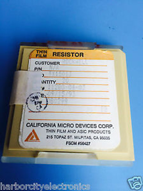 TX1501J CALIFORNIA MICRO DEVICES RESISTOR THIN FILM ROCKWELL 20/units