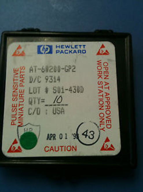AT-60200-GP2 HEWLETT PACKARD IC WAFER DIE PACKAGE 10/units