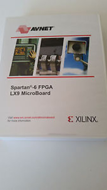 Avnet Xilinx Spartan 6 FPGA LX9 Microboard Development Kit w/ Xilinx ISE 14 DVD