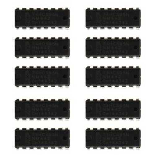 10PCS 74HC595 8 bit Shift Register IC for Arduino