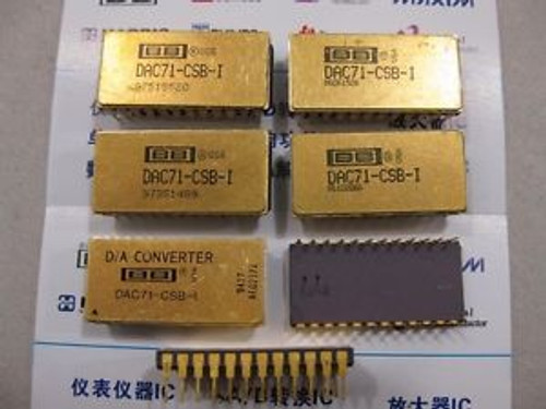 1x DAC71-CSB-I Monolithic 16-Bit DIGITAL-TO-ANALOG CONVERTER DAC71