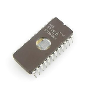 25pcs D2732D EPROM 4K x 8 MOS IC NEC Microprocessor CDIP-24