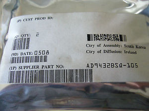 2PCS AD9432BSQ-105  AD