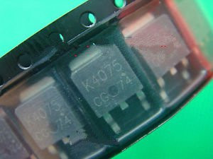 500p NEC 2SK4075 K4075 TO-252 Transistors NEW (A110)