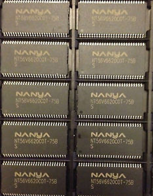 32 ~ Nanya NT56V6620C0T-75B TSOP NEW ICs on Trays