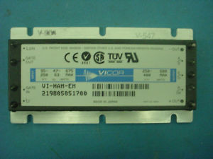 VICOR VI-HAM-EM AC TO DC 95-250VAC 675W IN/250-400VDC 600W OUT FULL BRICK QTY-1