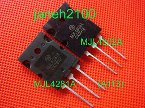 50pair MJL4281A & MJL4302A Amplifier transistor new  (A113)