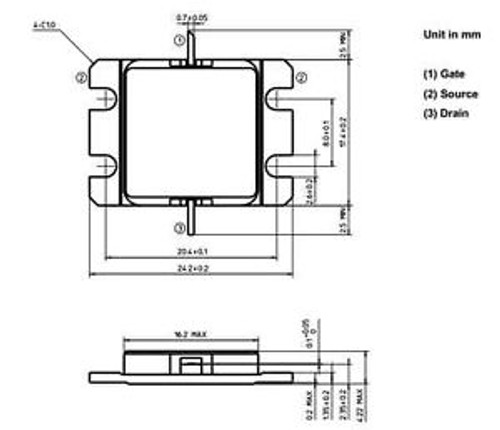 TIM7785-16SL, Microwave Power GaAs FET