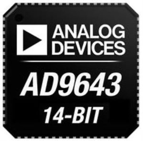 Analog Devices Ad9643Bcpz-210 Ic, Adc, 14Bit, 210Msps, 3-Wire, Serial, Lfcsp-64