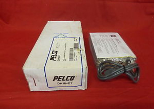 PELCO DA104DT NIB VIDEO DISTRIBUTION AMPLIFIER 1 INPUT 4 OUTPUTS(2D1)