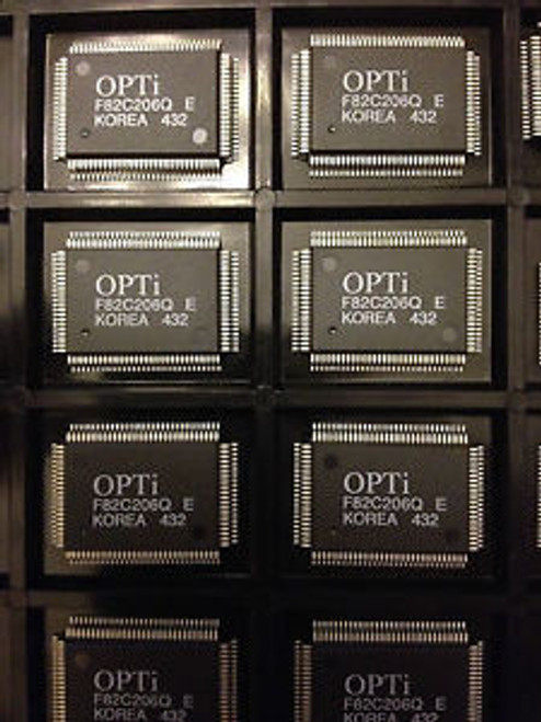 50 ~ OPTI F82C206QE QFP NEW on Trays