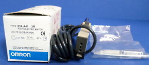 OMRON PHOTOELECTRIC SWITCH  E3X-A41- 2M