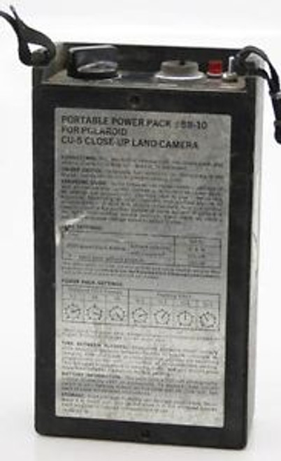 VINTAGE PORTABLE POWER PACK FOR POLAROID 88-10 CU-5 CLOSE UP LAND CAMERA