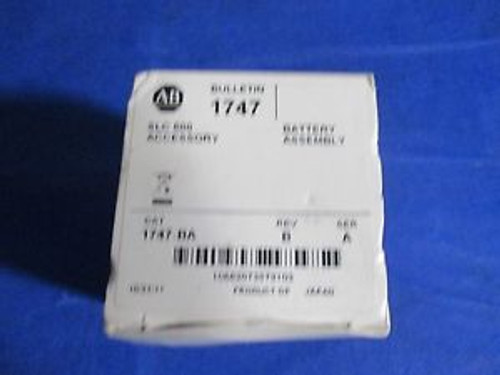 New In Box Allen-Bradley 1747BA Memory Retention Lithium Battery: 3 Volt