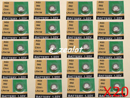 20PCS Button battery LR41 coin batteries watch batteries Perfect