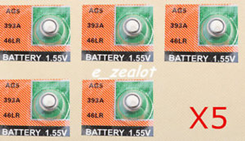 5pcs AG5 Button Batteries coin batteries watch batteries Perfect