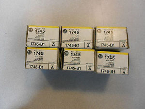 6 Allen Bradley 1745-B1 Ser. A Battery Assembly