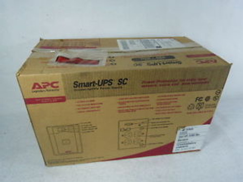 APC SC620 SmartUPS Replacement Battery 390W 120V 4-Outlet  NEW