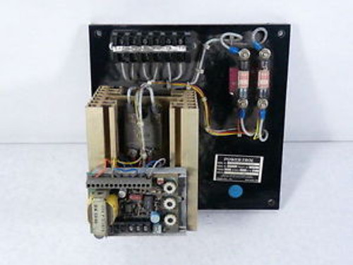 PowerTrol 2053-0-C-25-C Power Supply Assembly 4-20mA 25A 480V 60Hz  WOW