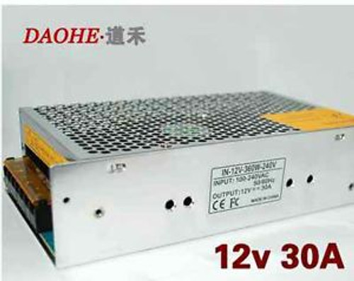 10X  12V 30A 360W AC to DC Switch Power Supply Transformer for LED Strip light i