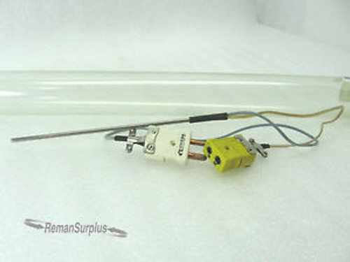 GENTLY USED OMEGA ENGINEERING TRP-K THERMOCOUPLE PROBE 12 LEADS