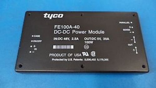 TYCO FE100A-40 DC-DC POWER MODULE IN:DC 48V 2.5A OUT:DC 5V 20A