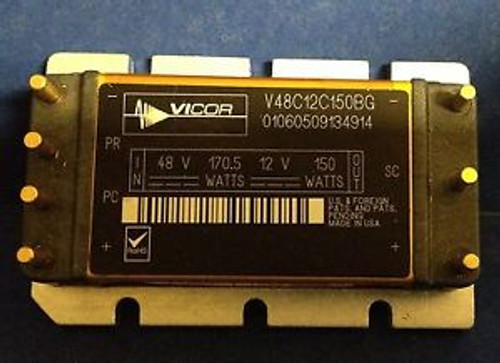 New Vicor DC/DC Power Converter # V48C12C150BG~ 12v 150W