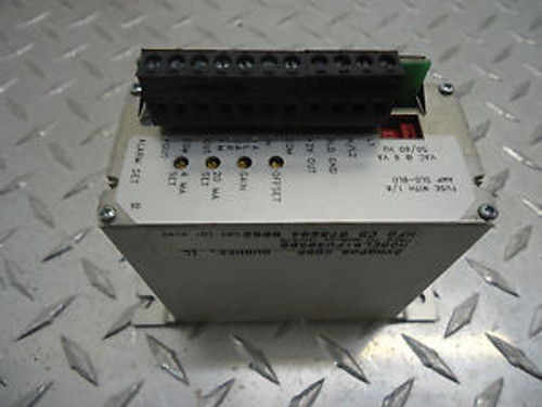 DYNAPAR FV30S00 FREQUENCY TO ANALOG CONVERTER