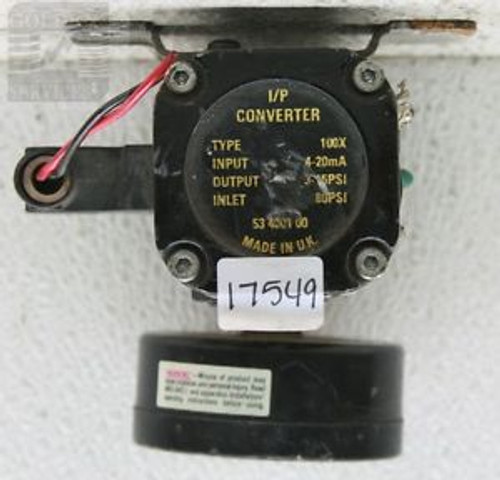 Norgren 53-4001-00 I/P Converter Type 100X with 0-30 psi Gauge