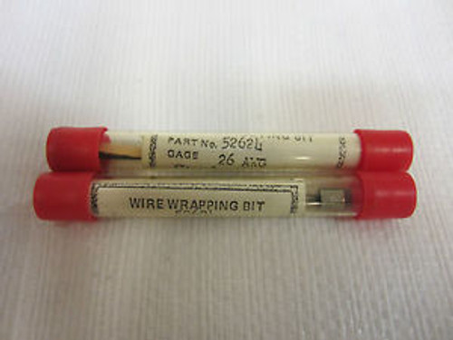 2  STANDARD PNEUMATIC WIRE WRAPPING BIT 52624  26 AWG