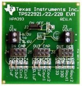 Texas Instruments Tps22922Bevm Tps22922B Load Switch Evaluation Module