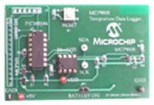 Microchip Mcp9800Dm-Dl Pic16F6784 Mcp9800 Temp Data Logger Demo Board