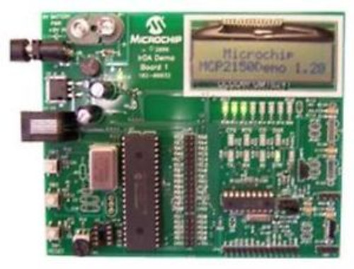 Microchip Mcp215Xdm Mcp2150 Mcp2155 Irda Data Logger Demo Board