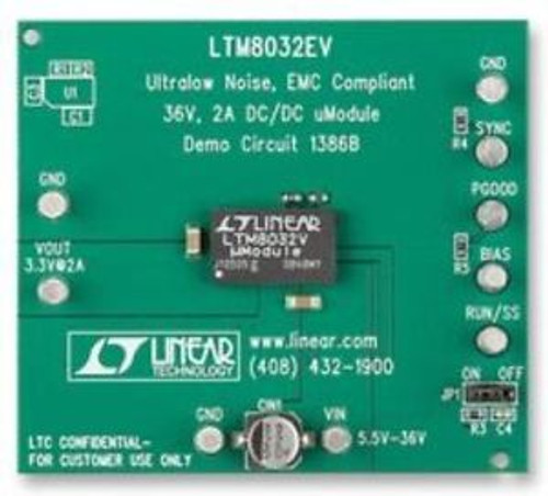 Linear Technology Dc1386B Demo Board Ltm8032 Buck Regulator